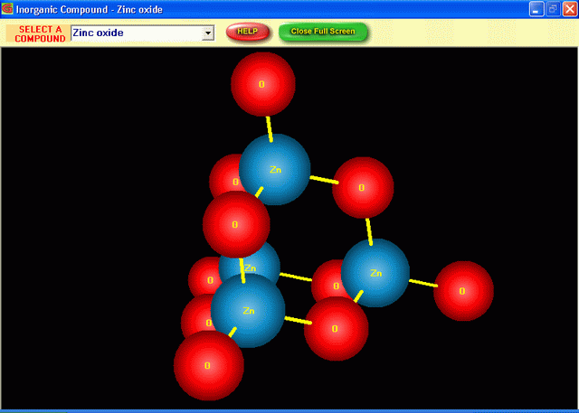 3D Molecule Animation - Inorganic Compounds