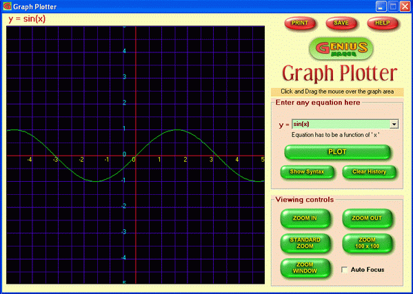 Graph Plotter Software